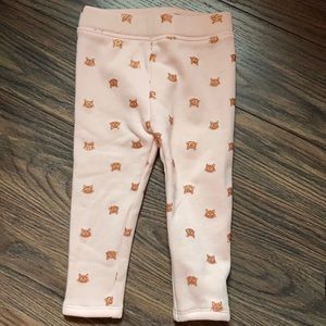 Cozy fleece leggings